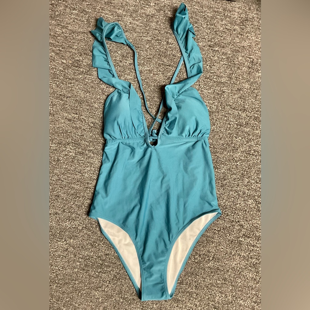 Molybell Turquoise One Piece Bathing Suit